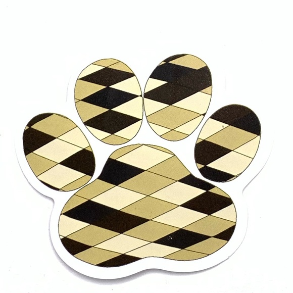Paw Print Vinyl Sticker - Picture 1 of 2